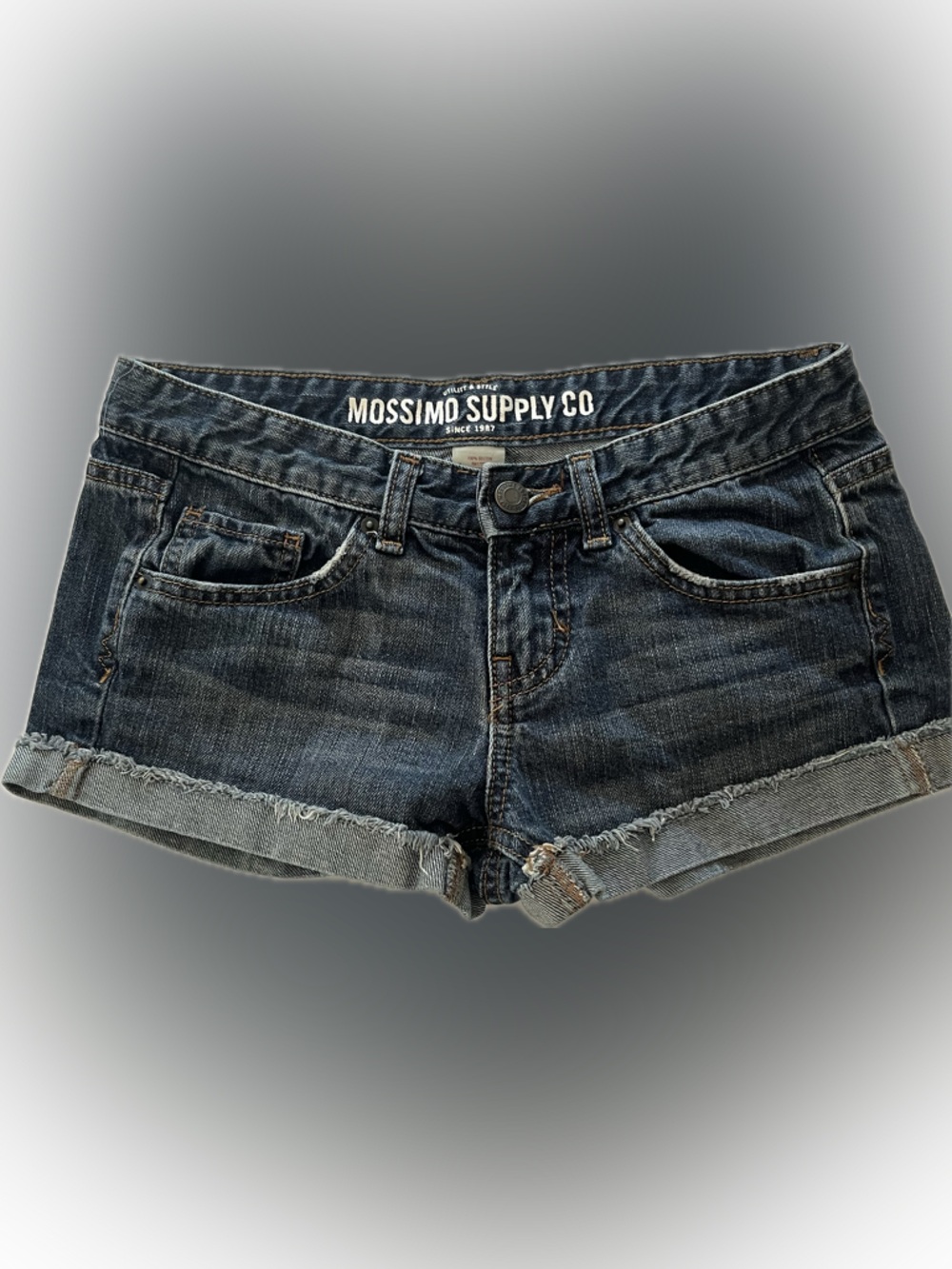 LowRise Women’s denim Jean short shorts sz 3